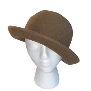 TinaToo By Bollman Hat Co. Doeskin Felt Hat - 100% Wool - Made‎ in USA